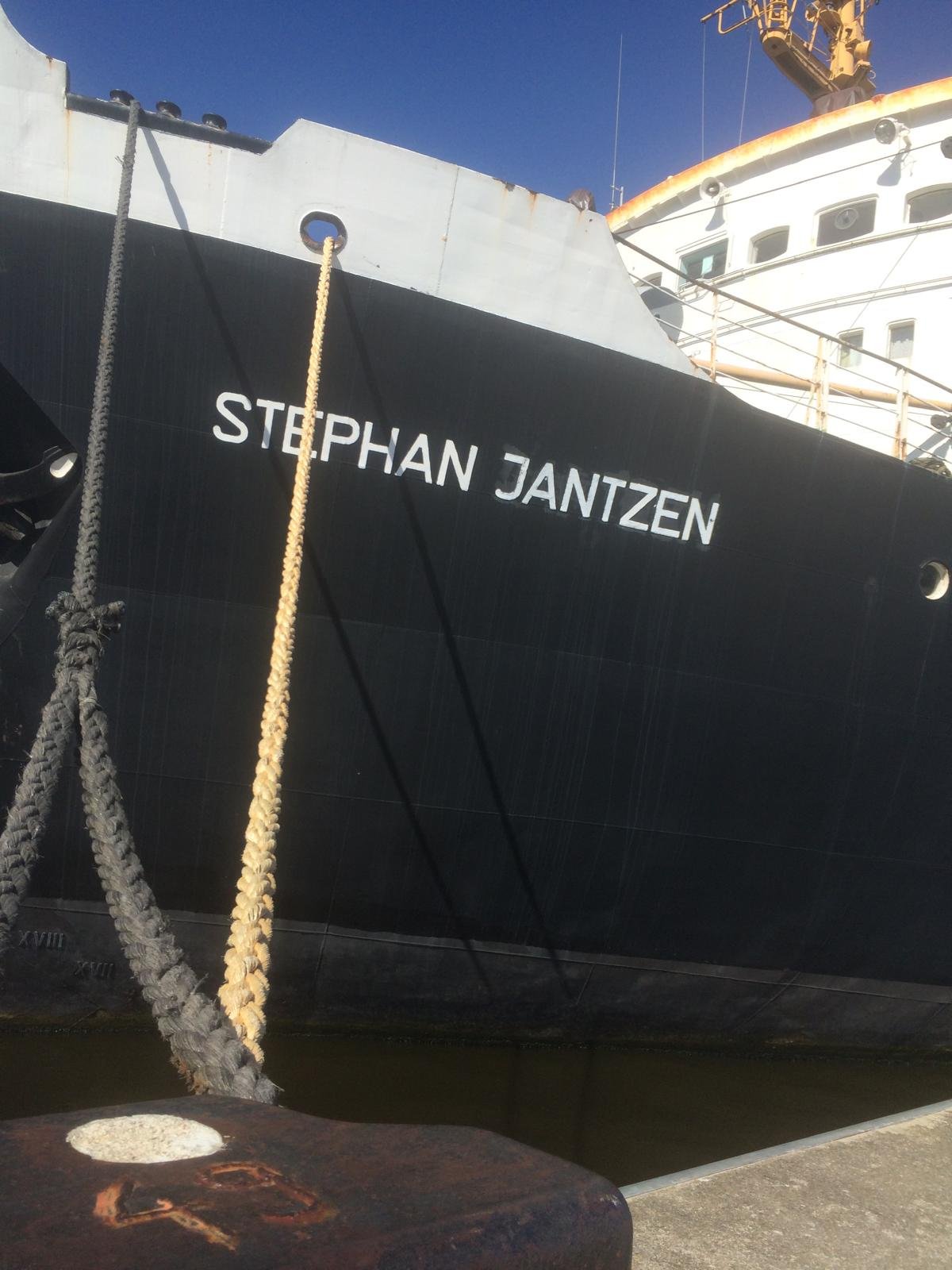 Stephan Jantzen — el rompehielos en cuya operación se forjó la experiencia marítima de BunkerPay, fotografiado en muelle